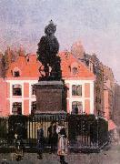 The Statue of Duquesne, Dieppe Walter Sickert